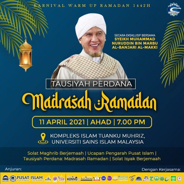 Tausiah Perdana Madrasah Ramadan Kompleks Islam Usim